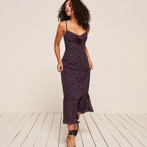 Reformation Natalie Knot Dress sz 0